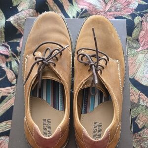 Johnston & Murphy Brown Leather Oxfords